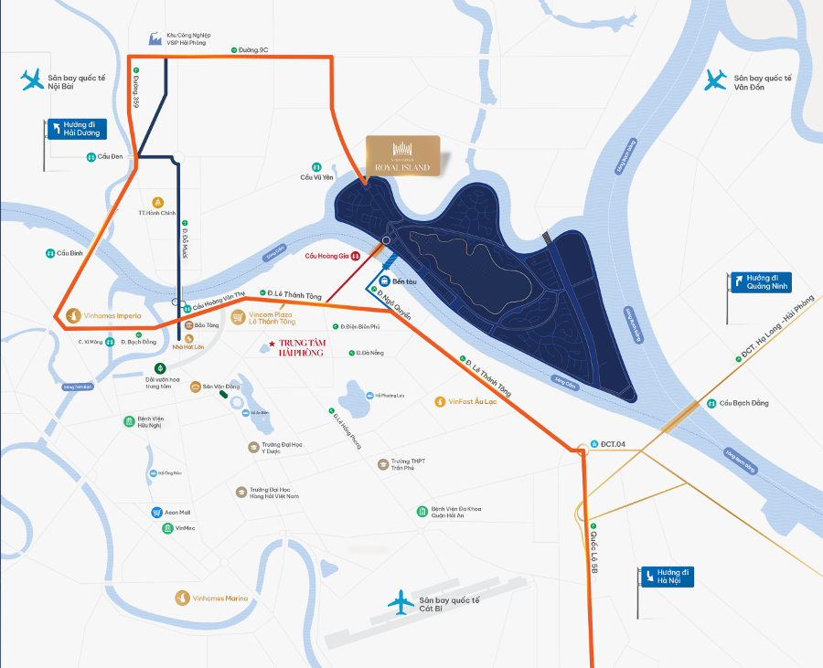 Khám Phá Vinhomes Royal Island tại Đảo Vũ Yên – Thiên Đường Sống Đẳng Cấp Vinhomes Royal Island