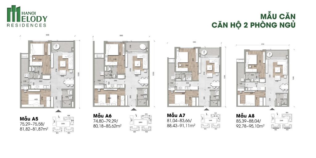 Chung cư Hà Nội Melody Residences Linh Đàm – Sự lựa chọn hoàn hảo cho không gian sống hiện đại căn hộ 2 phòng ngủ ha noi melody resodences