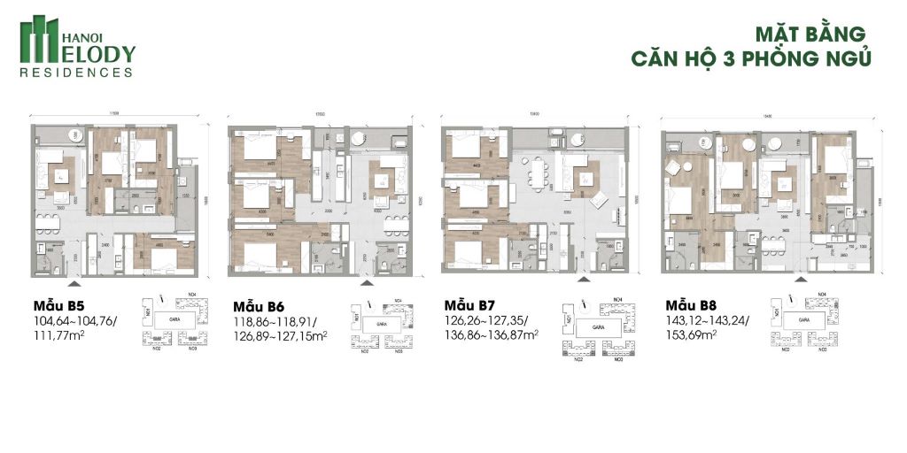 Chung cư Hà Nội Melody Residences Linh Đàm – Sự lựa chọn hoàn hảo cho không gian sống hiện đại căn hộ 3 phòng ngủ ha noi melody resodences