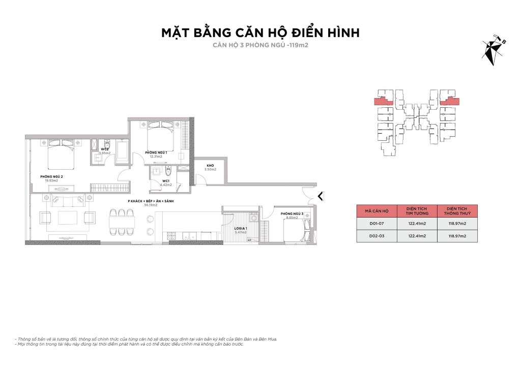 BRG Lê Văn Lương – Biểu Tượng Mới Của Cuộc Sống Đẳng Cấp Tại Hà Nội MB CAN HO 3PN 119m2