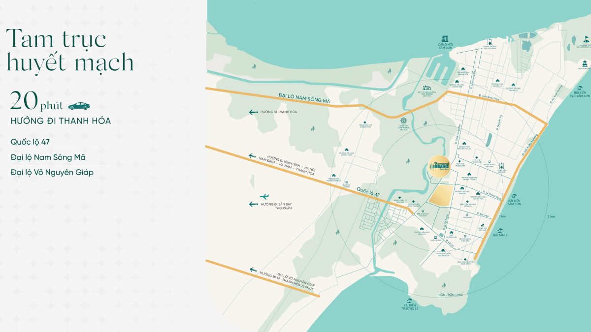 Chiến lược đầu tư bất động sản Sầm Sơn 2026: Đi theo hạ tầng